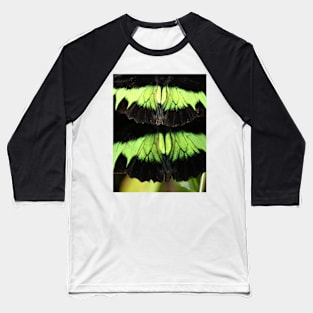 Abstract Butterfly Baseball T-Shirt